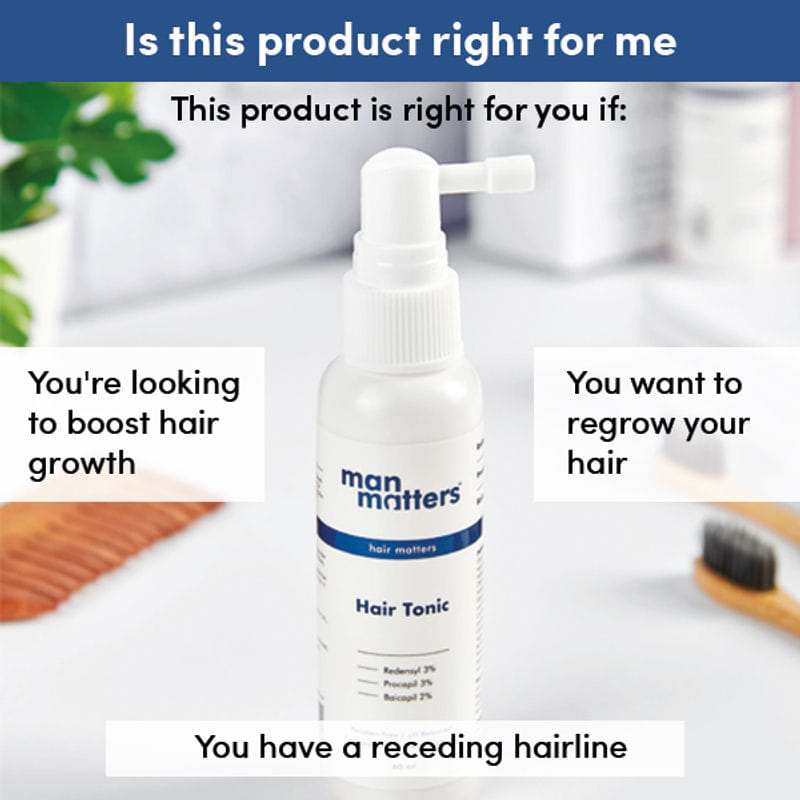 Buy Redensyl Procapil Hair Growth Tonic (60ml) Man Matters